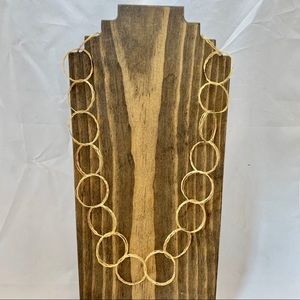 NWOT Violin String Lightweight Statement Necklace